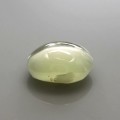 Natural Chrysoberyl cats eye 1.12 Carats Yellowish Green Oval Cabochon 7x5 mm Loose Gemstone - Image 5