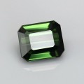 Natural Tourmaline 1.82 Carats Vivid Green Emerald Cut 7x6 mm Loose Gemstone - Image 6