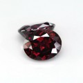 Natural Rhodolite garnet pair  13.39 Carats Pinkish Red Oval 12x10 mm Loose Gemstone - Image 7