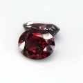 Natural Rhodolite garnet pair  13.39 Carats Pinkish Red Oval 12x10 mm Loose Gemstone - Image 3