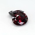 Natural Rhodolite garnet pair  13.39 Carats Pinkish Red Oval 12x10 mm Loose Gemstone - Image 6