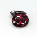 Natural Rhodolite garnet pair  13.39 Carats Pinkish Red Oval 12x10 mm Loose Gemstone - Image 1