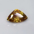 Natural Sphalerite 10.52 Carats Sunset Yellow Trilliant  18x12 mm Loose Gemstone - Image 6