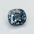 Natural Steel blue spinel 2.93 Carats Steel Blue Cushion 9x8 mm Loose Gemstone - Image 1