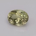 Natural Sillimanite 9.77 Carats Yellowish Green Oval 15x11 mm Loose Gemstone - Image 2