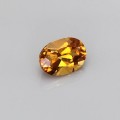 Natural Clinohumite 1.13 Carats Fire Orange Oval 7x5 mm Loose Gemstone - Image 1