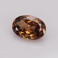 Natural Zircon 5.01 Carats Imperial Orange Honey Oval 12x8 mm Loose Gemstone - Image 3