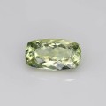 Natural Amblygonite 2.60 Carats Yellowish Green Cushion 12x7 mm Loose Gemstone - Image 2