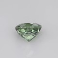 Natural Tourmaline 1.65 Carats Meadow Green Round 7x5 mm Loose Gemstone - Image 4