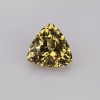 Natural Grossular garnet 2.91 Carats Yellow Trilliant  9x8 mm Loose Gemstone - Image 2