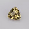 Natural Grossular garnet 2.91 Carats Yellow Trilliant  9x8 mm Loose Gemstone - Image 3