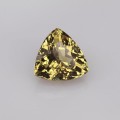 Natural Grossular garnet 2.91 Carats Yellow Trilliant  9x8 mm Loose Gemstone - Image 6