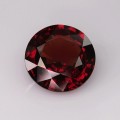 Natural Hessonite garnet 11.97 Carats Cinnamon Red Round 15x7 mm Loose Gemstone - Image 3