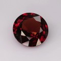 Natural Hessonite garnet 11.97 Carats Cinnamon Red Round 15x7 mm Loose Gemstone - Image 5