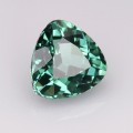 Natural Apatite 1.87 Carats Paraiba Green Trilliant  8x5 mm Loose Gemstone - Image 6