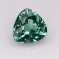 Natural Apatite 1.87 Carats Paraiba Green Trilliant  8x5 mm Loose Gemstone - Image 7
