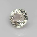 Natural Tourmaline 3.44 Carats Half White with Very Light Pink Shade Round 9x7 mm Loose Gemstone - Image 3