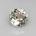 Natural Tourmaline 3.44 Carats Half White with Very Light Pink Shade Round 9x7 mm Loose Gemstone - Image 6