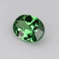 Natural Tsavorite garnet 1.27 Carats Chrome Green Oval 8x6 mm Loose Gemstone - Image 3