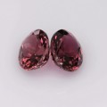 Natural Tourmaline pair 2.16 Carats Imperial Pink Oval 8x6 mm Loose Gemstone - Image 5