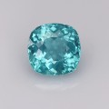 Natural Apatite 2.06 Carats Paraiba Blue Antique Cushion 7x5 mm Loose Gemstone - Image 1