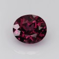 Natural Rhodolite garnet 3.36 Carats Purplish Pink Oval 9x8 mm Loose Gemstone - Image 2