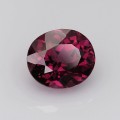 Natural Rhodolite garnet 3.36 Carats Purplish Pink Oval 9x8 mm Loose Gemstone - Image 7