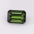 Natural Tourmaline 3.07 Carats Forest Green Emerald 9x7 mm Loose Gemstone - Image 3