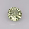 Natural Amblygonite 2.38 Carats Yellowish Green Round 8x5 mm Loose Gemstone - Image 6