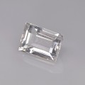 Natural Scapolite color change  3.31 Carats White to Orange to Blue under U.V light Baguette 20x7 mm Loose Gemstone - Image 3