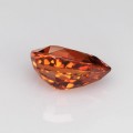 Natural Spessartite garnet 3.12 Carats Mandarin Orange Pear 10x7 mm Loose Gemstone - Image 4