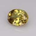 Natural Sphene 3.10 Carats Yellowish Green Oval 10x8 mm Loose Gemstone - Image 3