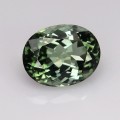 Natural Tourmaline 3.83 Carats Meadow Green Oval 11x9 mm Loose Gemstone - Image 1