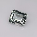 Natural Acrolite tourmaline 3.22 Carats White Emerald Cut 10x8 mm Loose Gemstone - Image 3
