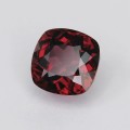 Natural Rhodolite garnet 3.70 Carats Purplish Red Antique Cushion 9x9 mm Loose Gemstone - Image 4