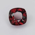 Natural Rhodolite garnet 3.70 Carats Purplish Red Antique Cushion 9x9 mm Loose Gemstone - Image 1
