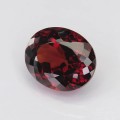 Natural Spessartite garnet 6.23 Carats Coke Red  Oval 12x10 mm Loose Gemstone - Image 5