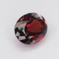 Natural Spessartite garnet 6.23 Carats Coke Red  Oval 12x10 mm Loose Gemstone - Image 6