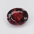 Natural Spessartite garnet 6.23 Carats Coke Red  Oval 12x10 mm Loose Gemstone - Image 7