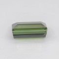 Natural Tourmaline 3.82 Carats Vivid Green Baguette 11x7 mm Loose Gemstone - Image 4