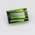 Natural Tourmaline 3.82 Carats Vivid Green Baguette 11x7 mm Loose Gemstone - Image 6