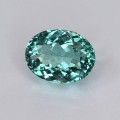 Natural Apatite 3.38 Carats Paraiba Blue Green Oval 11x8 mm Loose Gemstone - Image 2