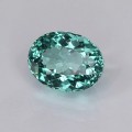 Natural Apatite 3.38 Carats Paraiba Blue Green Oval 11x8 mm Loose Gemstone - Image 3