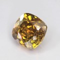 Natural Sphalerite 8.99 Carats Sunset Yellow Cushion 12x11 mm Loose Gemstone - Image 3