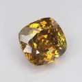 Natural Sphalerite 8.99 Carats Sunset Yellow Cushion 12x11 mm Loose Gemstone - Image 5