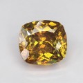 Natural Sphalerite 8.99 Carats Sunset Yellow Cushion 12x11 mm Loose Gemstone - Image 7