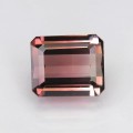 Natural Bi-color tourmaline 5.42 Carats Pink to Champagne Emerald 10x9 mm Loose Gemstone - Image 7