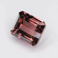 Natural Bi-color tourmaline 5.42 Carats Pink to Champagne Emerald 10x9 mm Loose Gemstone - Image 3