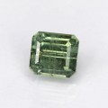 Natural Demantoid garnet 2.09 Carats Green Emerald Cut 7x6 mm Loose Gemstone - Image 2