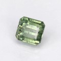 Natural Demantoid garnet 2.09 Carats Green Emerald Cut 7x6 mm Loose Gemstone - Image 3